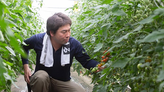 古川農園の古川さん
