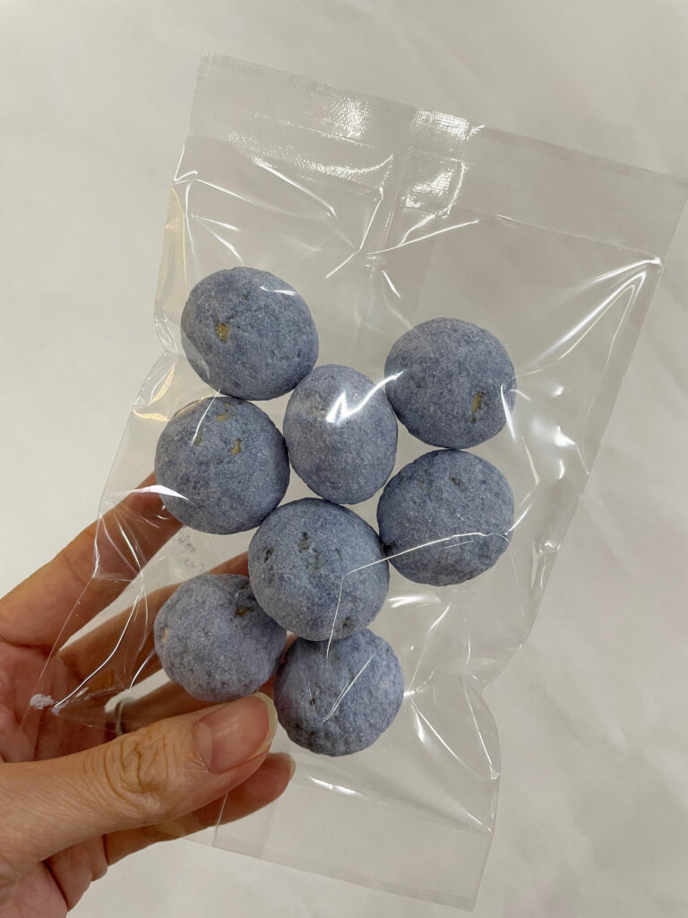 バタフライピーティーの豆菓子