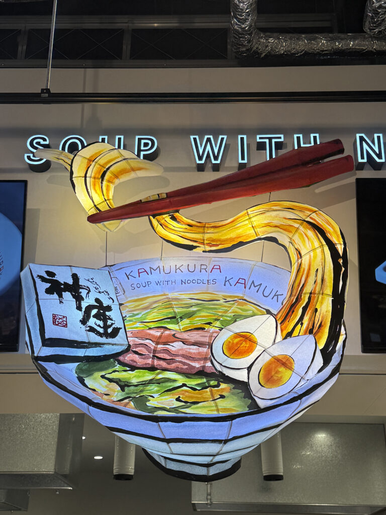 大阪のれんめぐり〜食と祭EXPOブースねぶたの写真